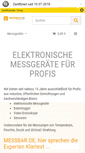 Mobile Screenshot of messbar.de